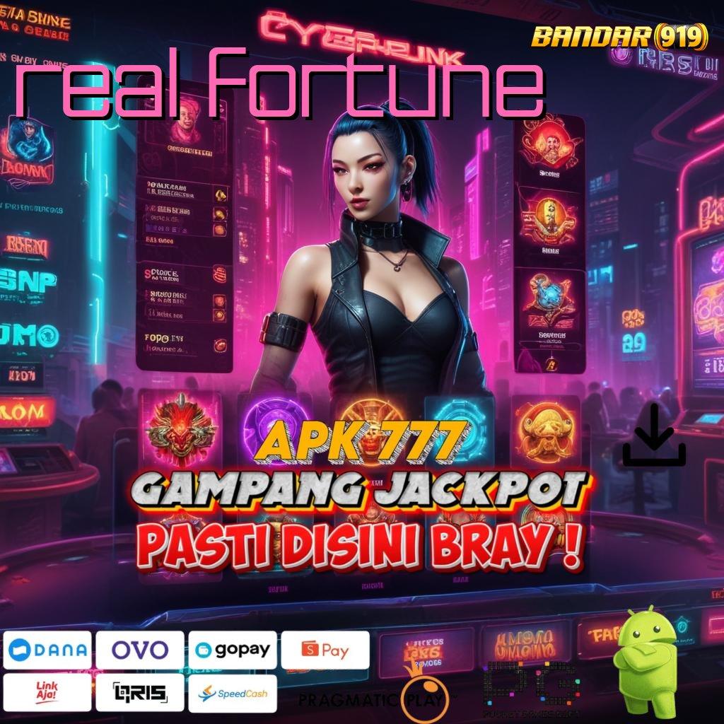 REAL FORTUNE , kiriman kejutan pasti tepat kode beruntung