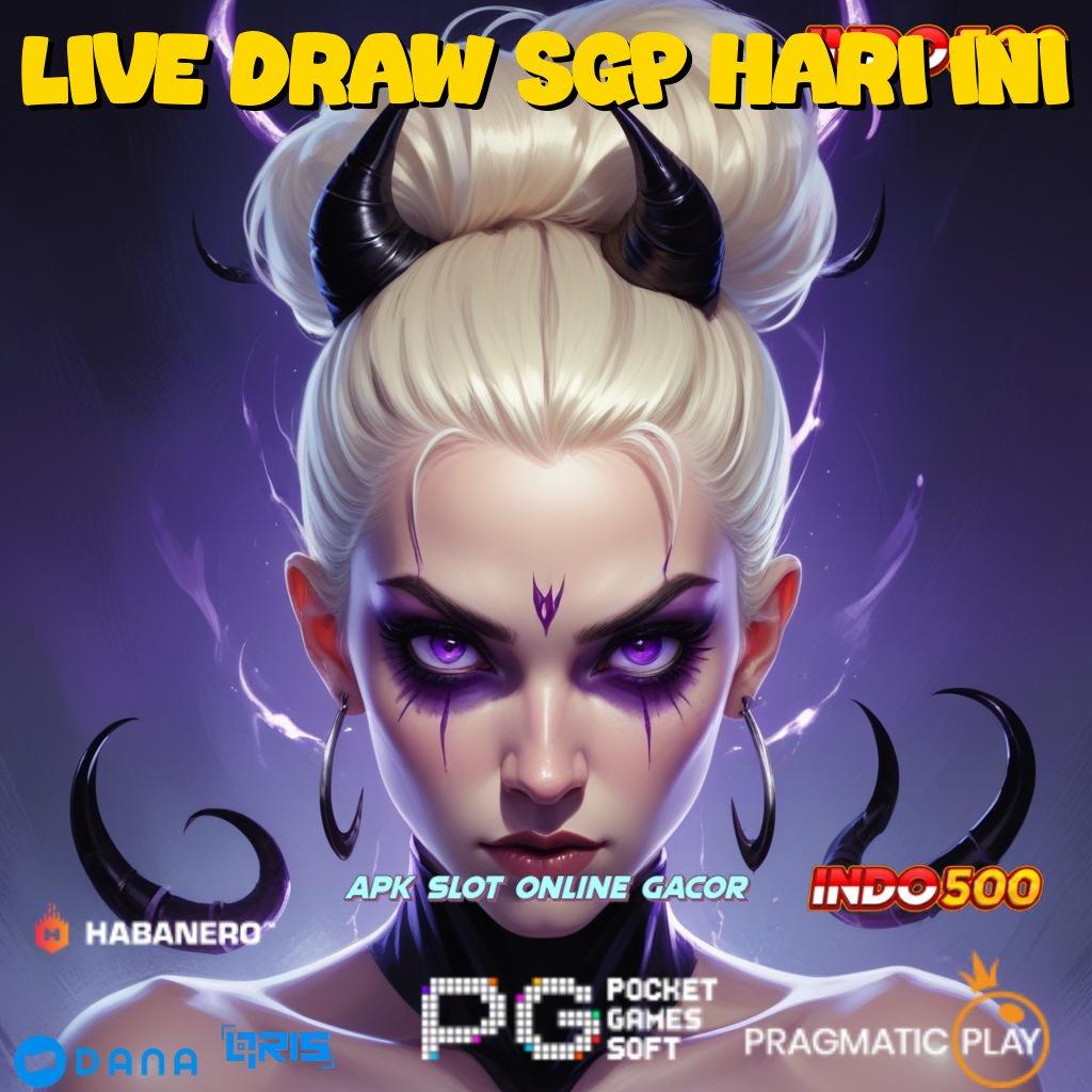 LIVE DRAW SGP HARI INI 🎮 cepat dan gampang dilakukan simpel nyaman