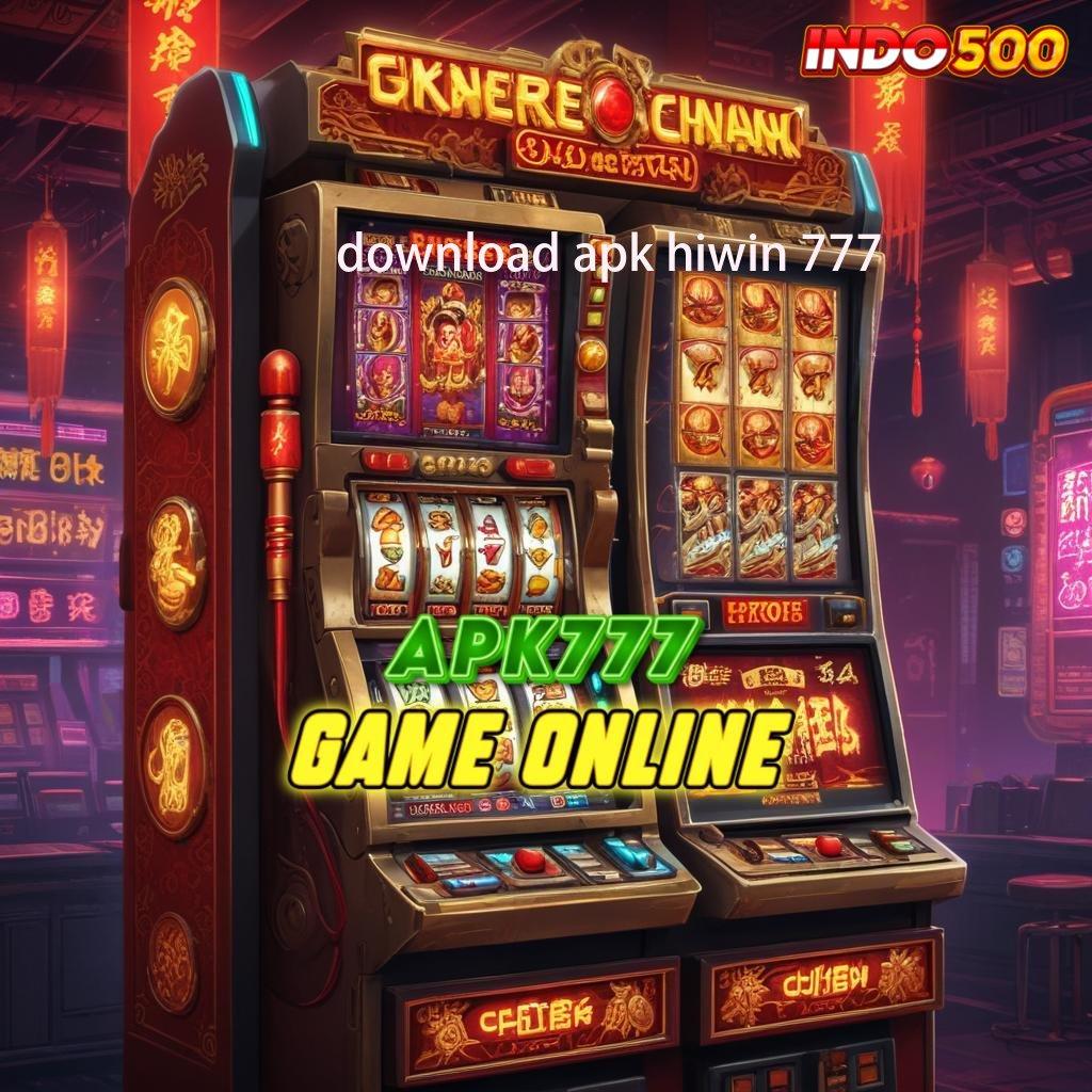 DOWNLOAD APK HIWIN 777 ✔ mesin jackpot vip auto win