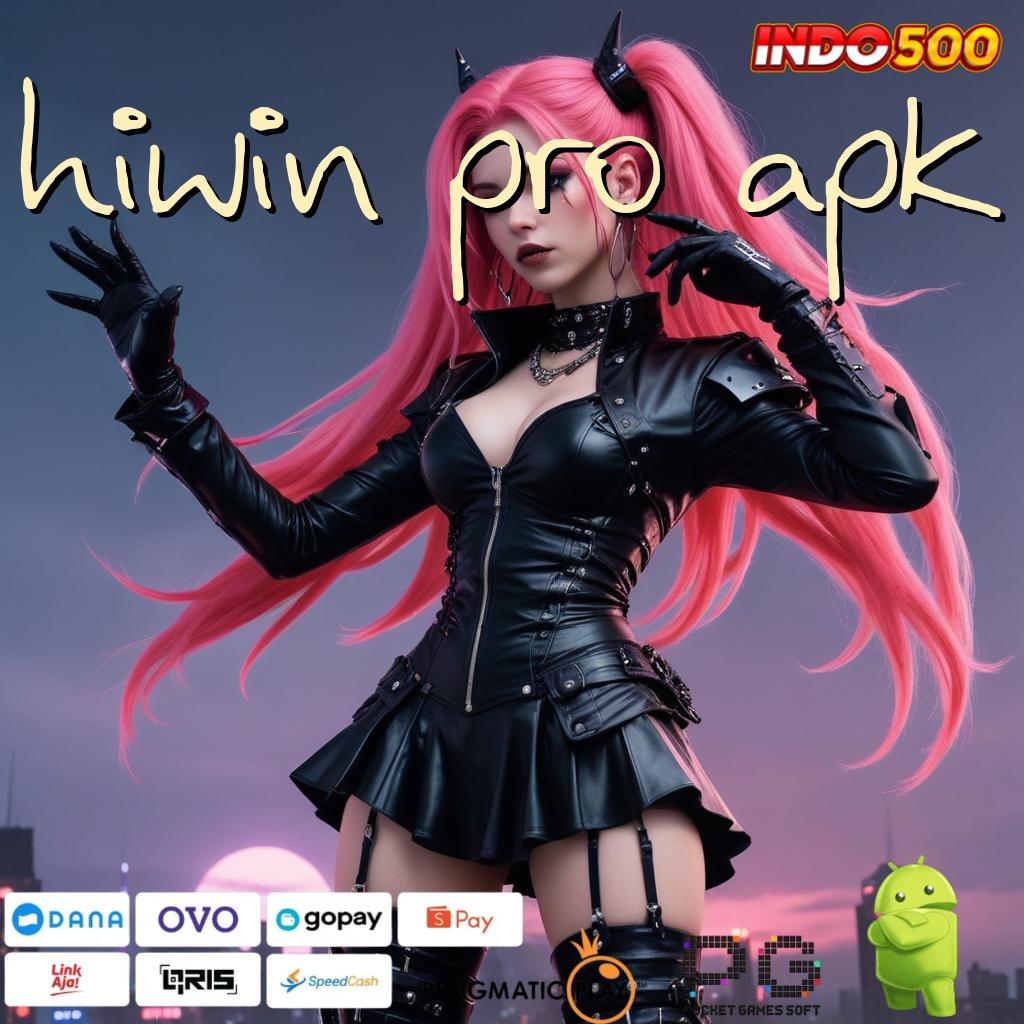 HIWIN PRO APK petunjuk rejeki instan untung cepat