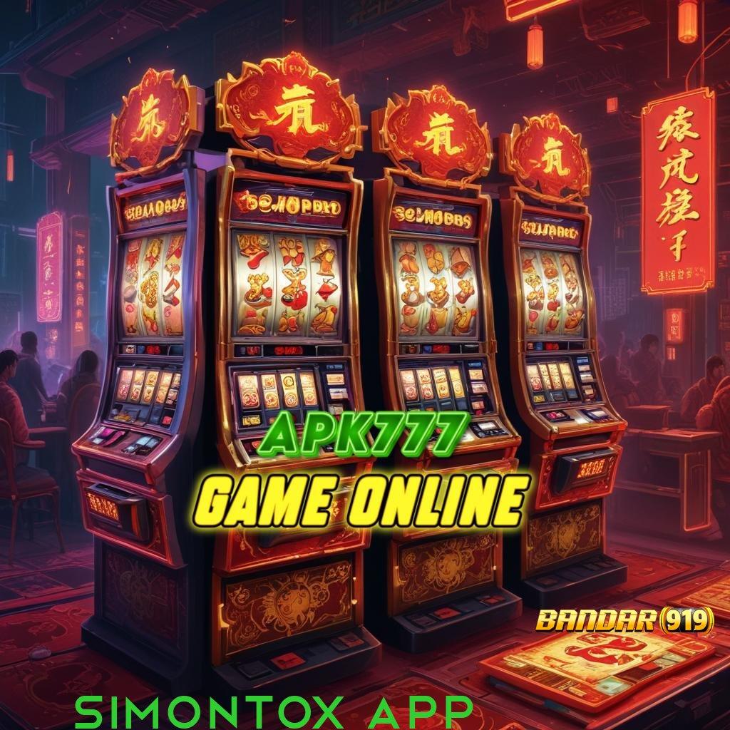 SIMONTOX APP ↪ kontainer sistem kerja perantara ruang interaksi mekanisme