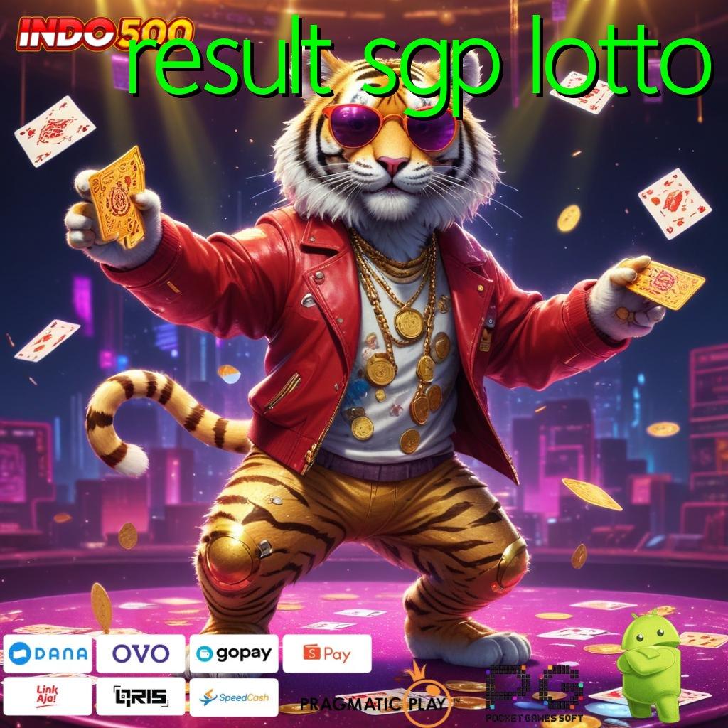 RESULT SGP LOTTO Versi Jackpot Instan Terpercaya