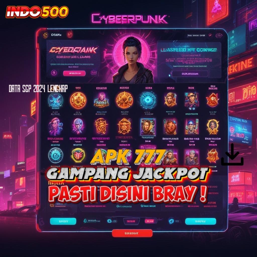 DATA SGP 2024 LENGKAP 💯 Mesin Slot Modern dengan Jackpot Tanpa Henti