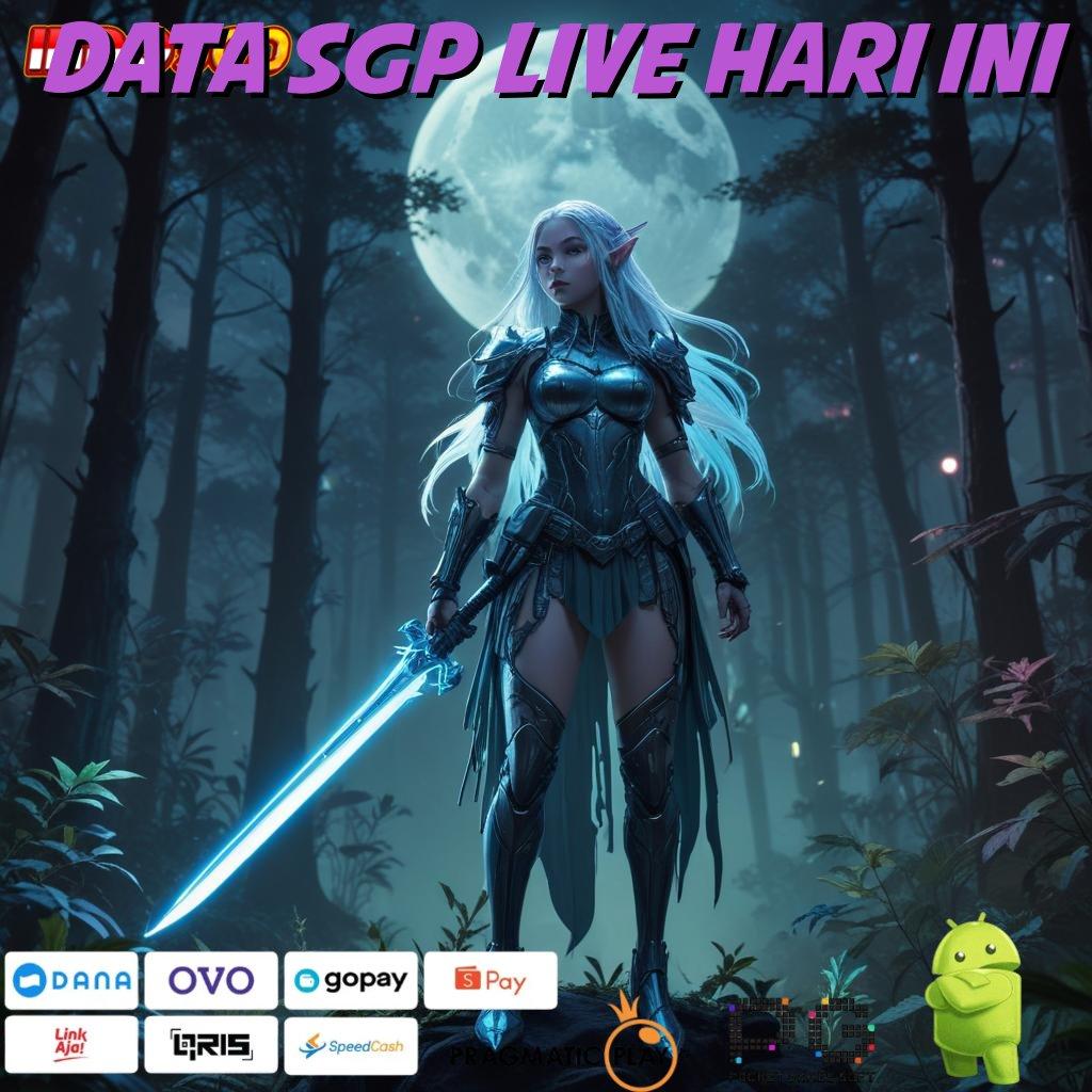 DATA SGP LIVE HARI INI tempat gacor pecah rekor jackpot besar