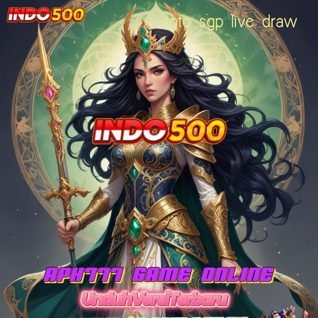 TOTO SGP LIVE DRAW | Baru Akun Istimewa Apk Slot Maxwin Android iOS Terbaru Free