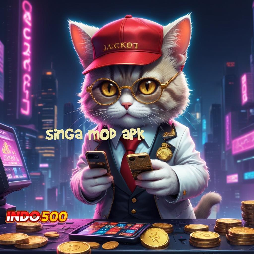 SINGA MOD APK pola adaptif ngakak proses terbaru