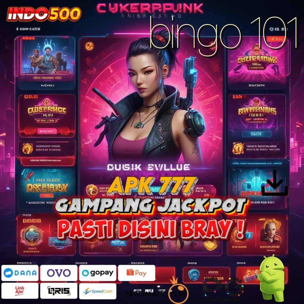 BINGO 101 tidak memerlukan banyak usaha jackpot instan