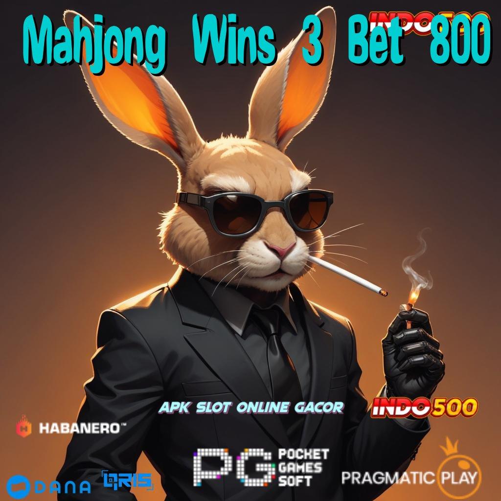 Mahjong Wins 3 Bet 800