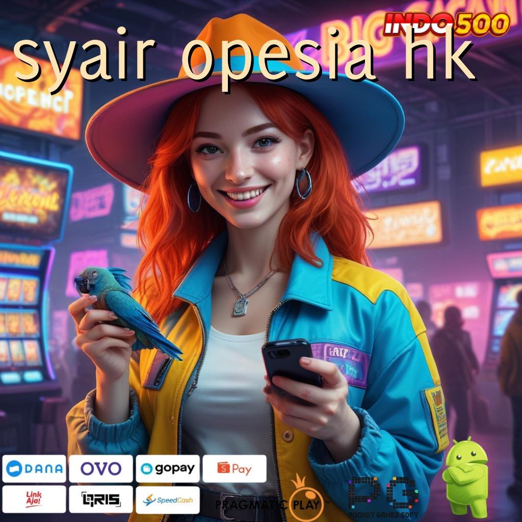 SYAIR OPESIA HK Aplikasi Kaya Dengan Spin Cepat