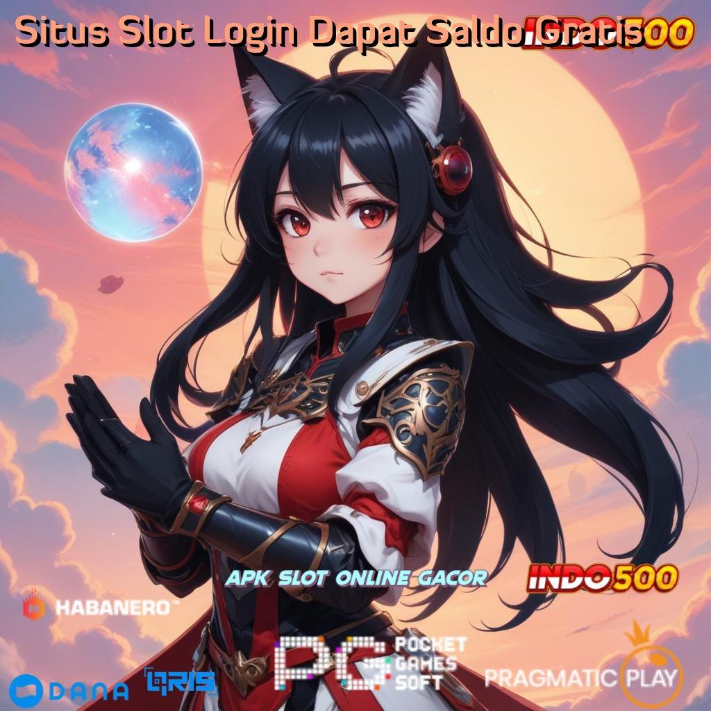 Situs Slot Login Dapat Saldo Gratis