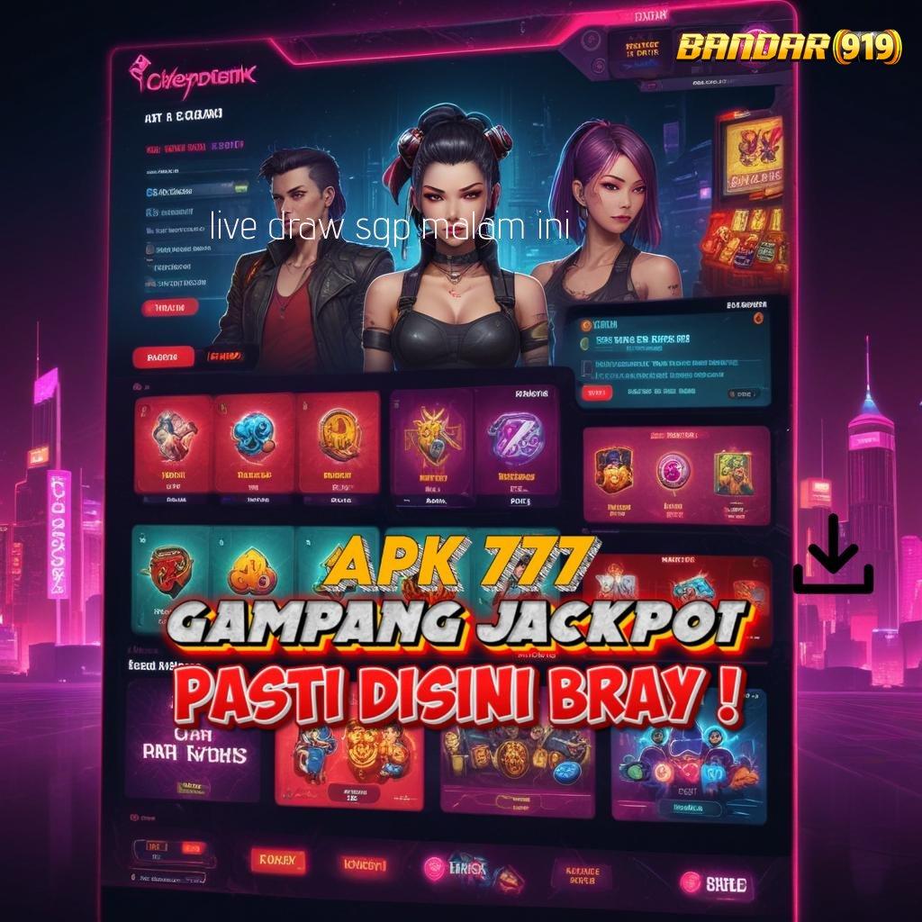 LIVE DRAW SGP MALAM INI ➤ Gak Perlu Undian Untung! 100 Bonus Pemula Bebas IP