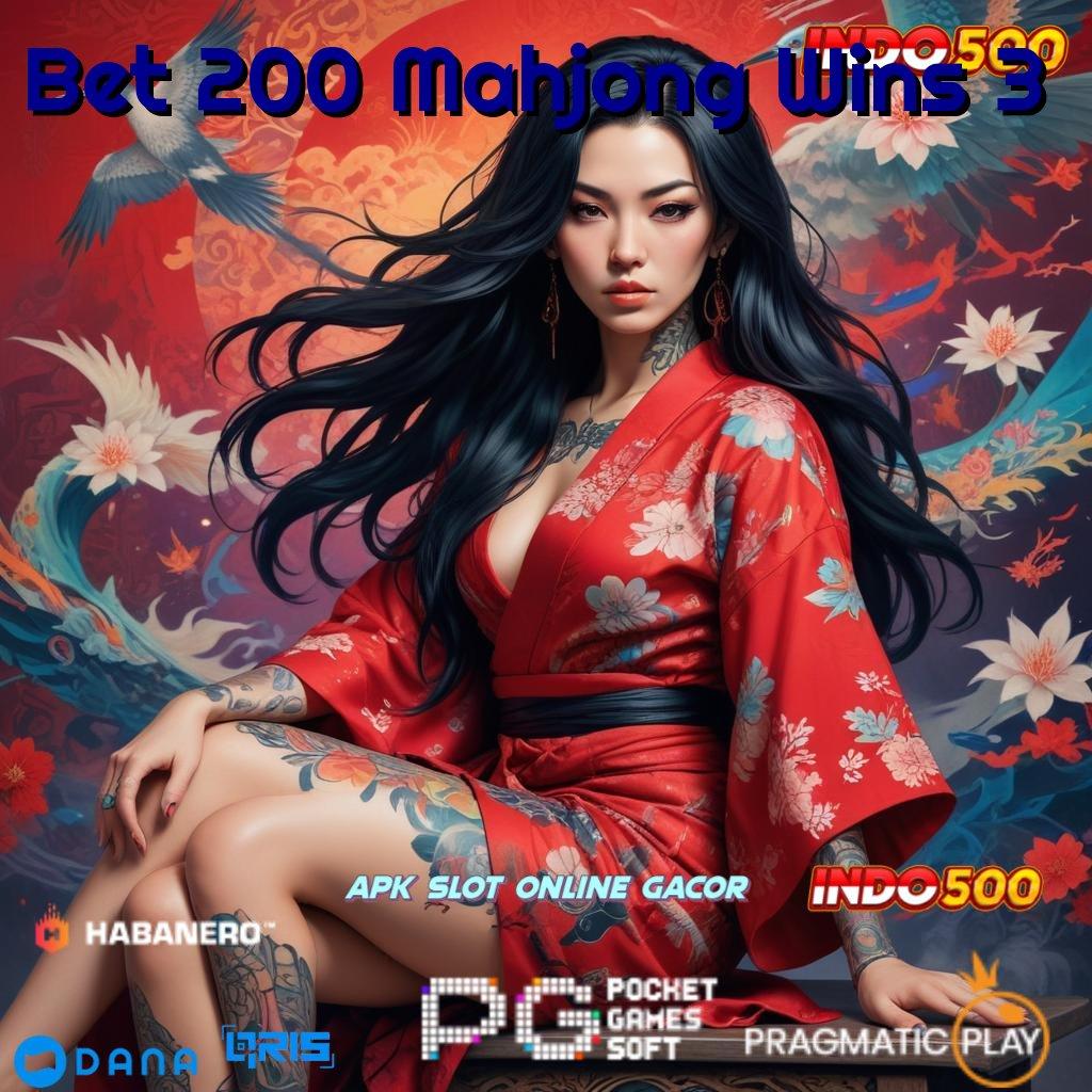 Bet 200 Mahjong Wins 3