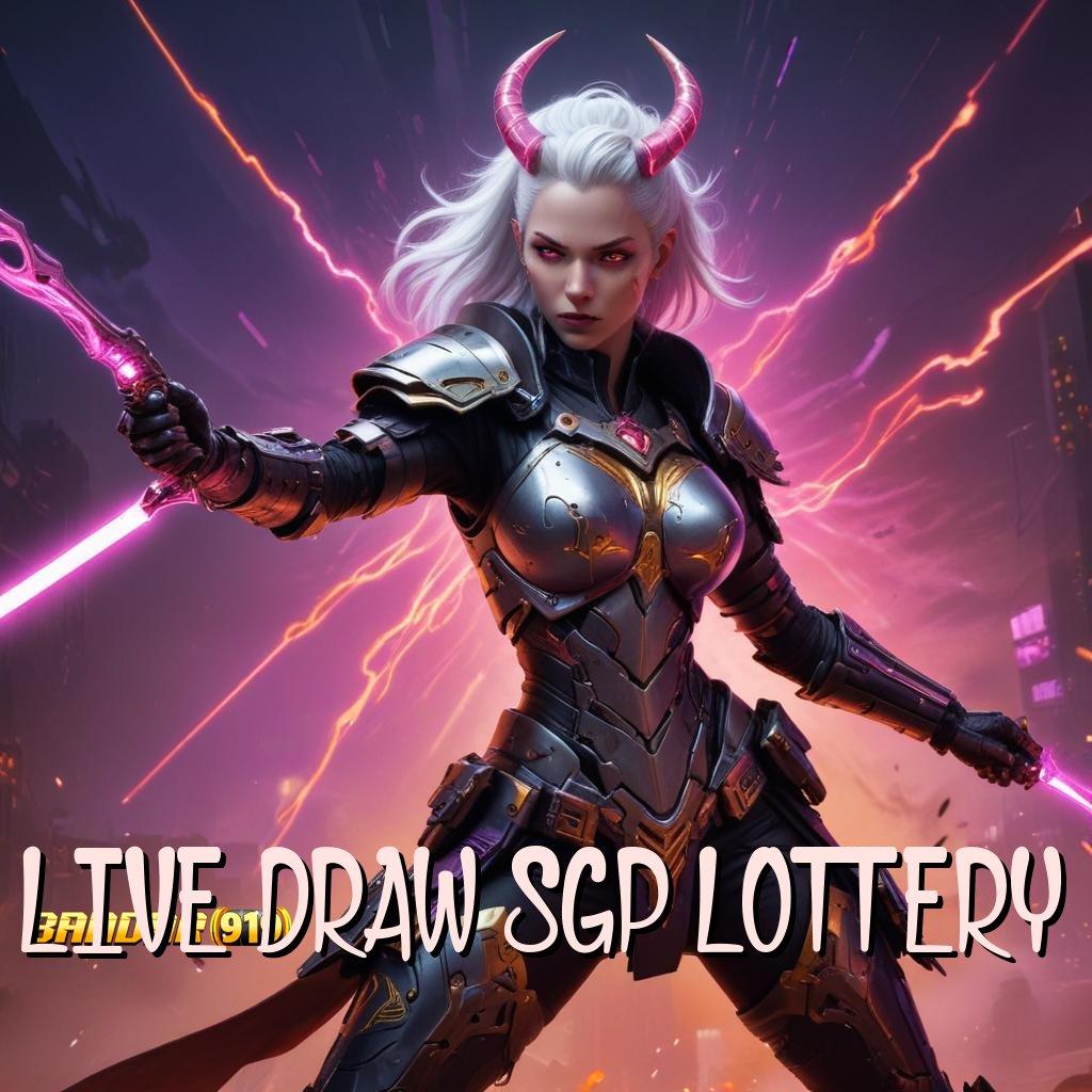 LIVE DRAW SGP LOTTERY ⚡ Platform Slot Gacor untuk Pemula Aktif