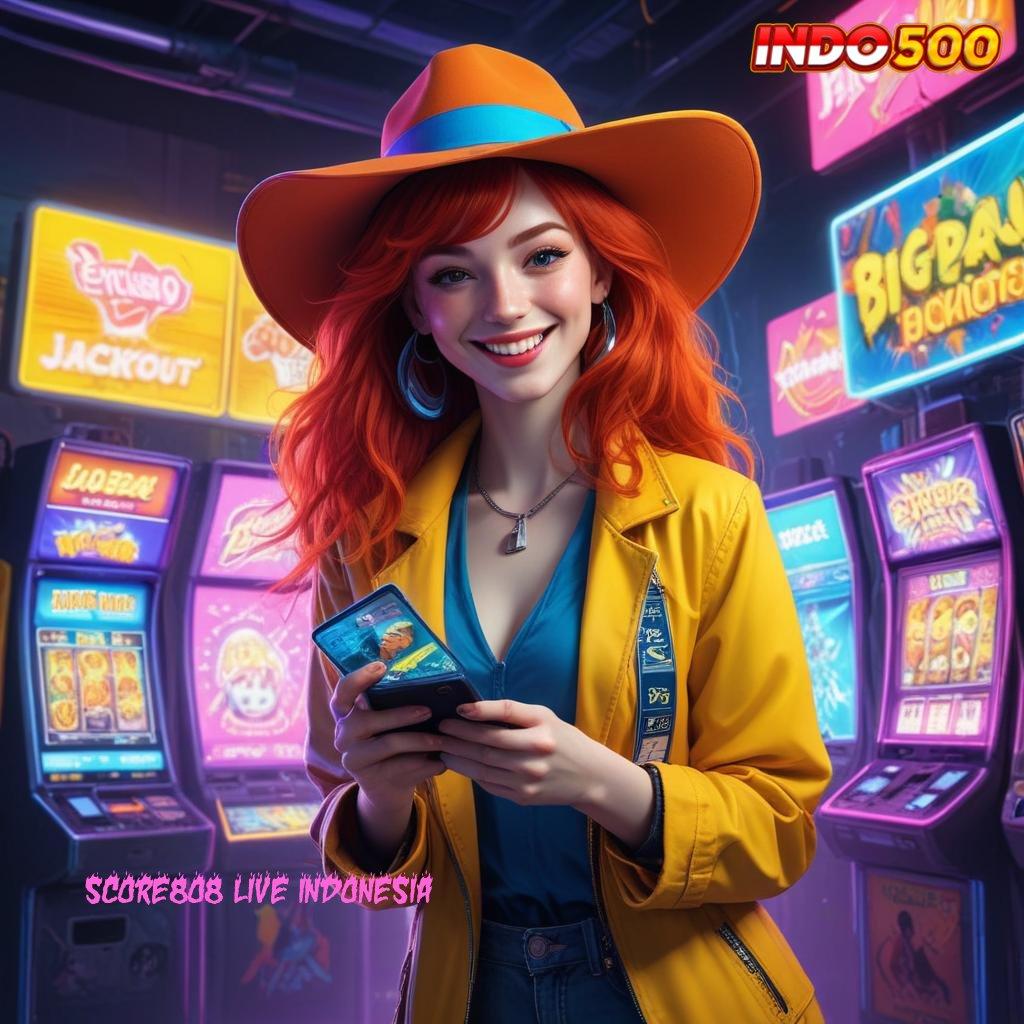 SCORE808 LIVE INDONESIA ⚌ Deposit 5000 100 Bonus Tanpa IP Baru