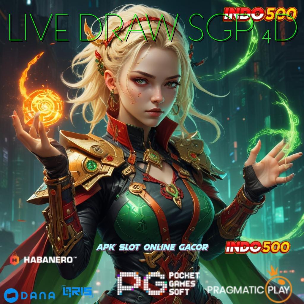 LIVE DRAW SGP 4D ➳ kemenangan baru slot bikin kaya kilat hari ini