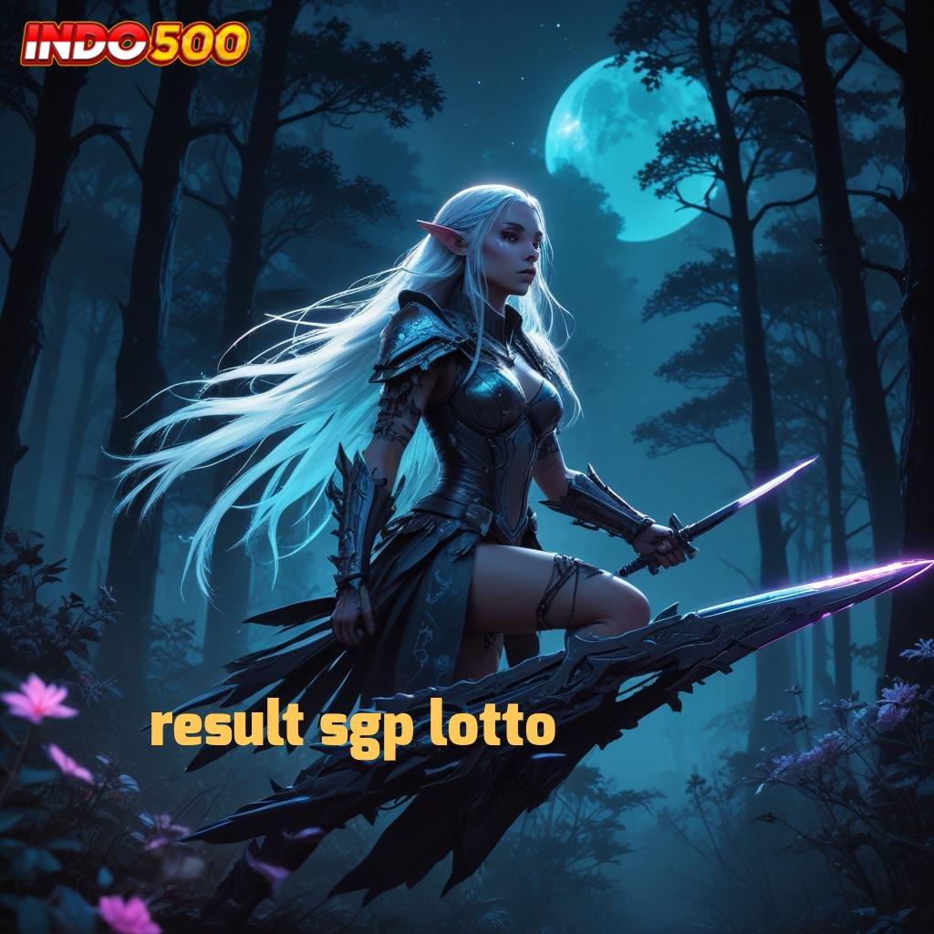 RESULT SGP LOTTO # Langsung Untung dengan Pola Slot Terbaik