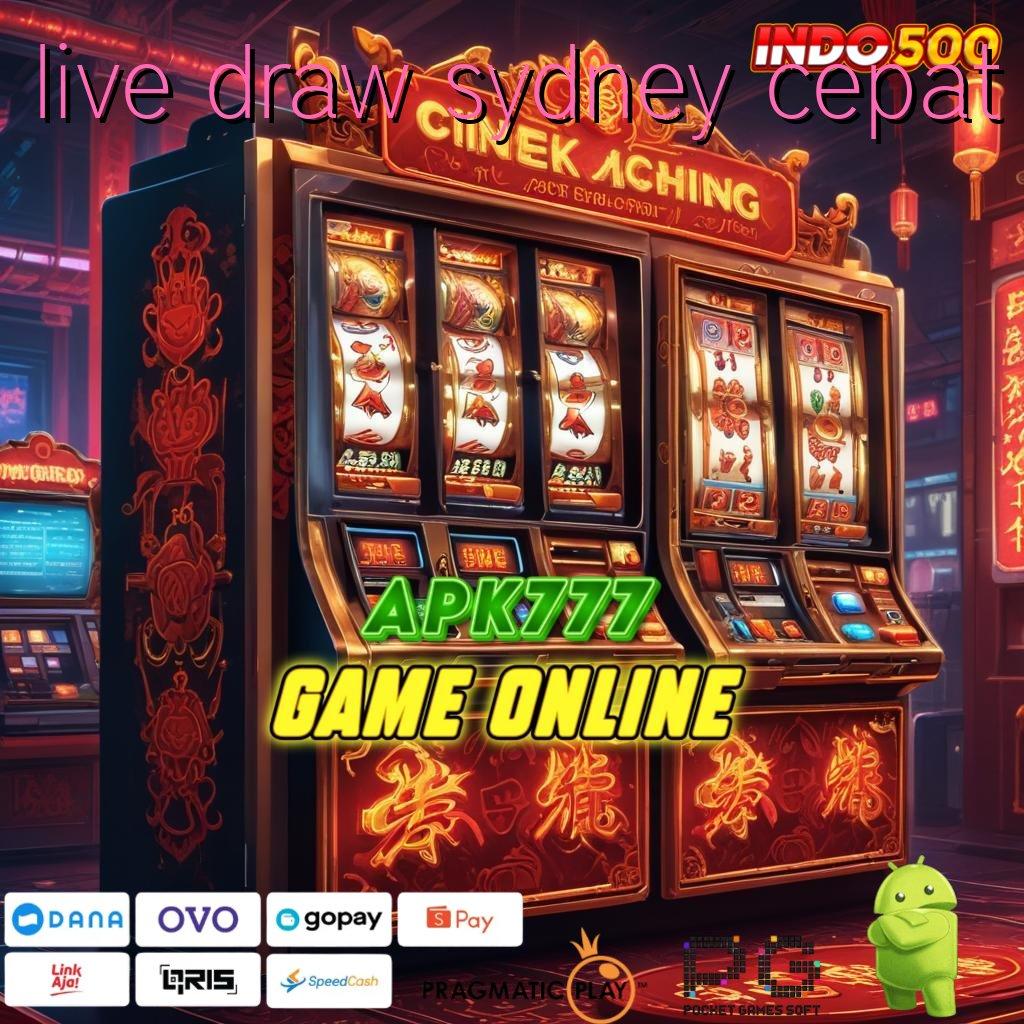 LIVE DRAW SYDNEY CEPAT Slot Injector Baru Langsung Profit Gampang