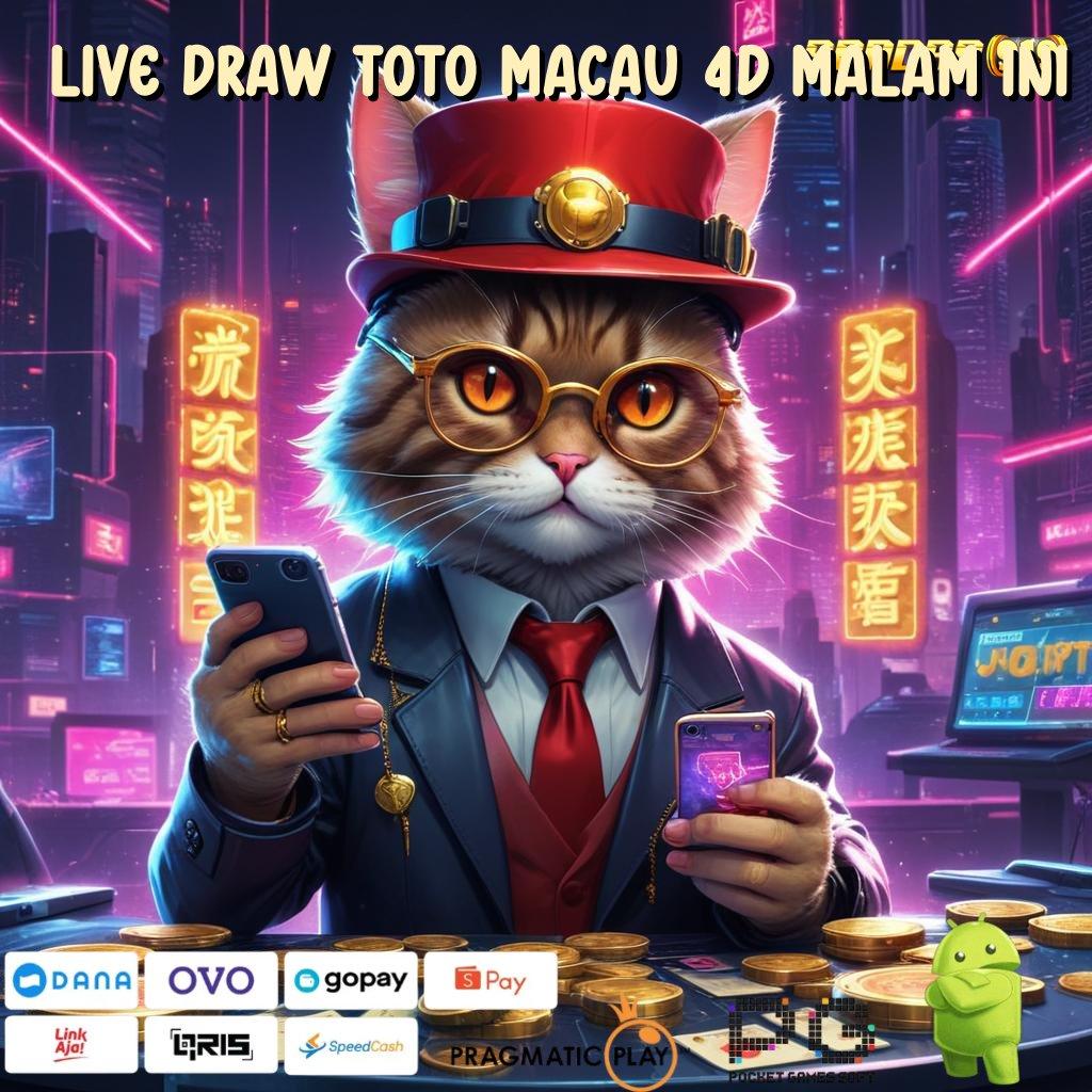 LIVE DRAW TOTO MACAU 4D MALAM INI , Lupakanlah Depo Bank Jago 5K Hari Ini